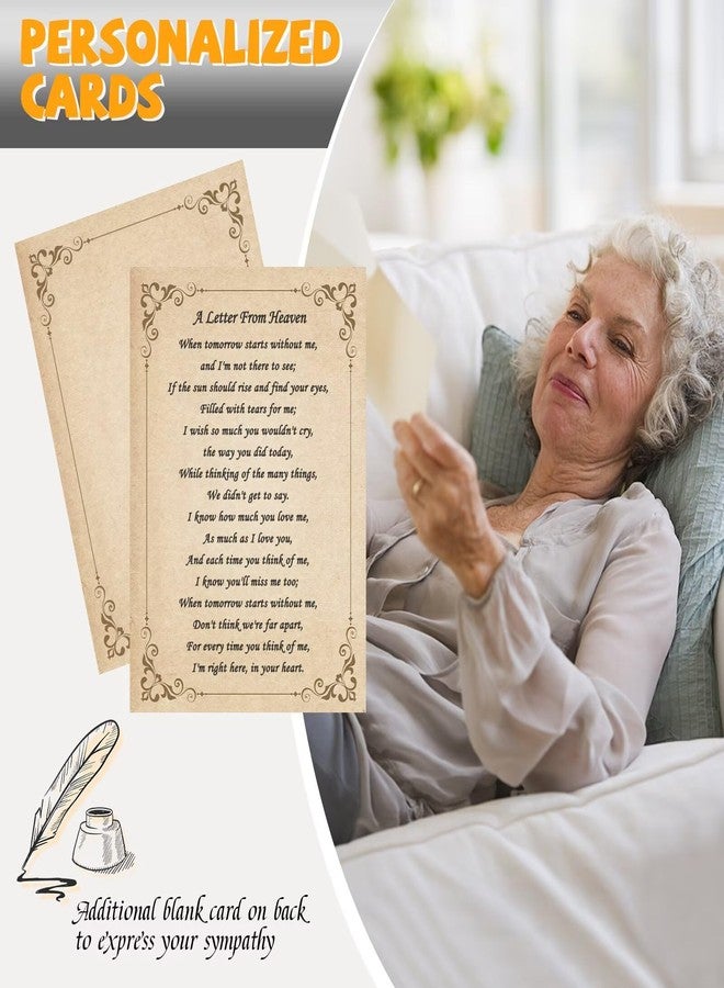 Synhonty Sympathy Wind Chimes for Outside Deep Tone, Memorial for Loss of Loved One Prime, Bereavement Condolence Remembrance Funeral Gifts for Grieving Friends Loss of Mother Father - Image 3