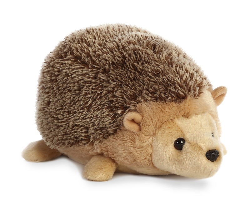 AuroraÂ® Adorable Flopsieâ„¢ Hedgehog Stuffed Animal - Used to Create Imaginative Play Adventures - Perfect for Birthdays, Kids and Adults, All Ages - Brown 10 Inches - Image 1