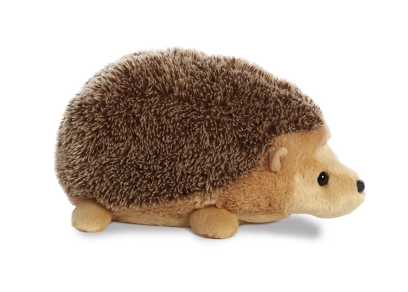 AuroraÂ® Adorable Flopsieâ„¢ Hedgehog Stuffed Animal - Used to Create Imaginative Play Adventures - Perfect for Birthdays, Kids and Adults, All Ages - Brown 10 Inches - Image 2