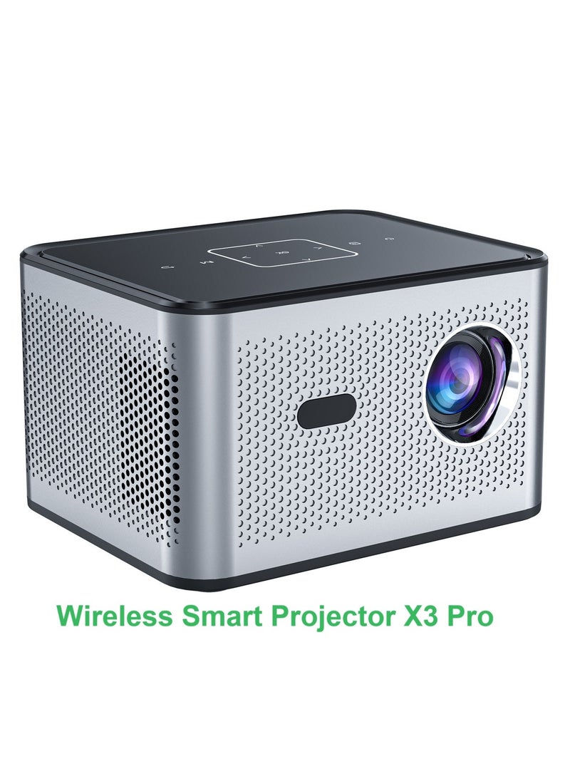 General - Wireless Smart Projector X3 Pro H713 HD Bluetooth Projector Portable Electric Focus + 4-Point Keystone Correction - Image 1