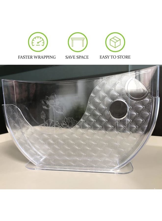 Aihmilcl ArlinaL Rice Paper Water Bowl Holder,Summer Roll Water Bowl Rice Paper Wrappers for Spring Rolls 10.62" One Pack(Rice Paper Not Included) - Image 4