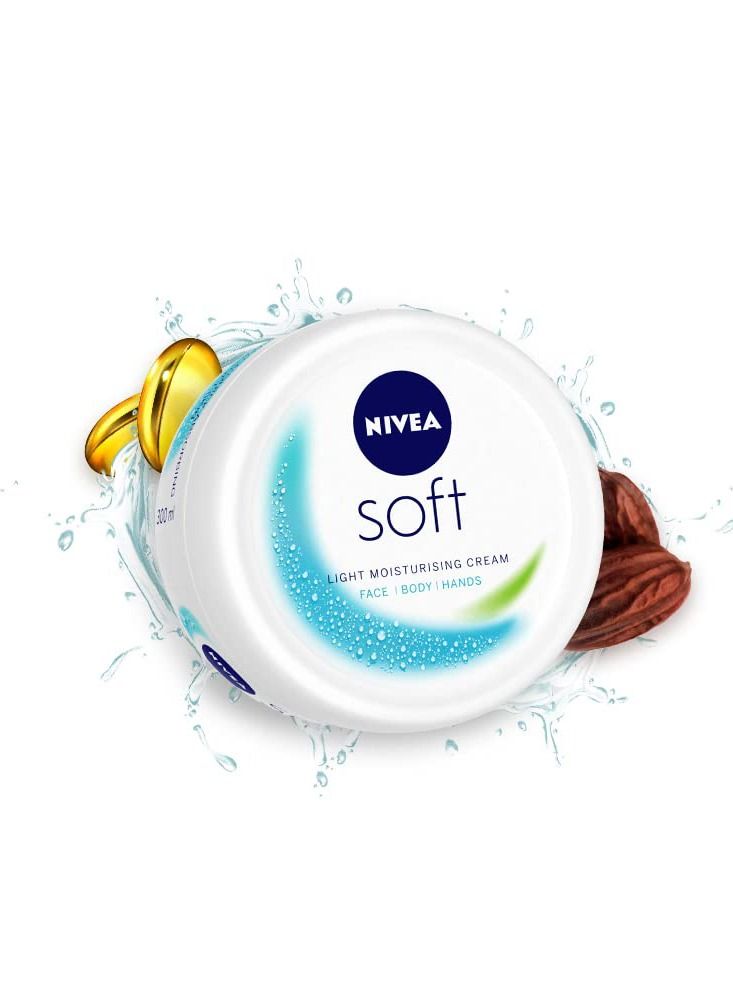 Nivea Soft Refreshing And Moisturizing Cream White 50ml - Image 3
