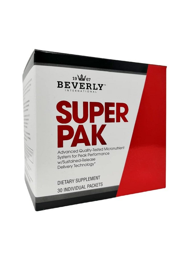 Beverly International سوبر باك. 30 عبوة. حزمة يومية متعددة الفيتامينات عالية الفعالية لأداء الطاقة وصحة جهاز المناعة. مصممة خصيصًا للرياضيين والرجال والنساء النشطين منذ 1970. - Image 2