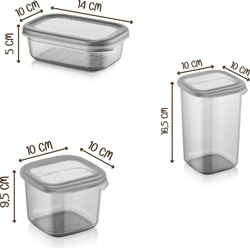 Vienev Super Set of 12 Spice Storage Containers with Labeled Spoons 4x(0.40 0.45 0.55)