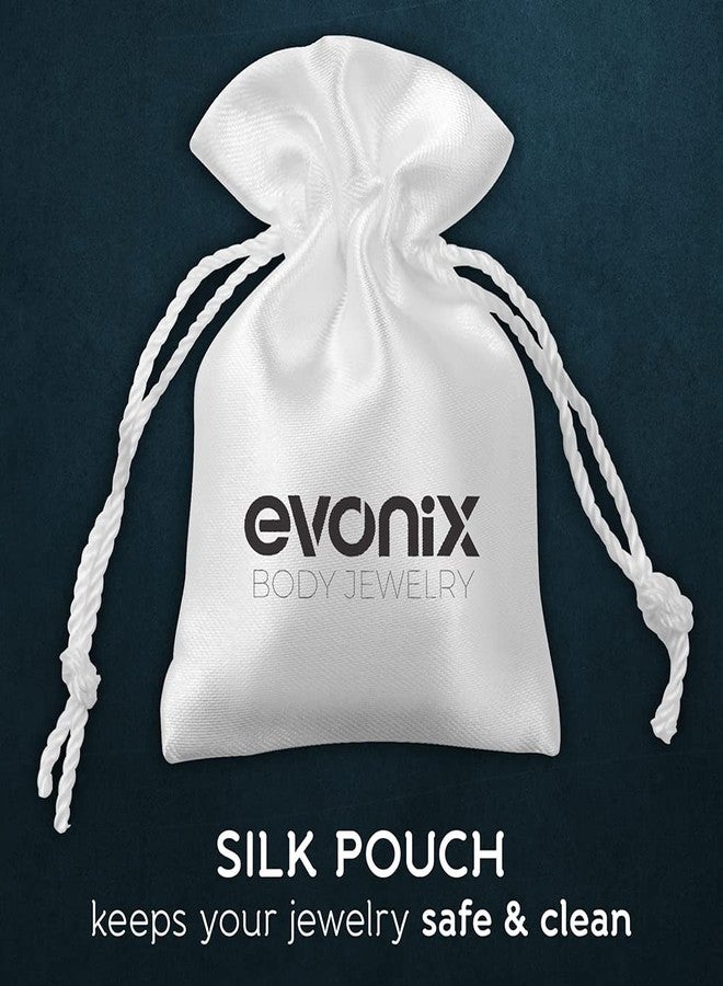 Bling Piercing 3pc 20g Bioflex L-Shape Nose Ring Stud Rings Plastic Bioplast Nostril Cool Cute Curve Flat Hoop Bend - Image 5