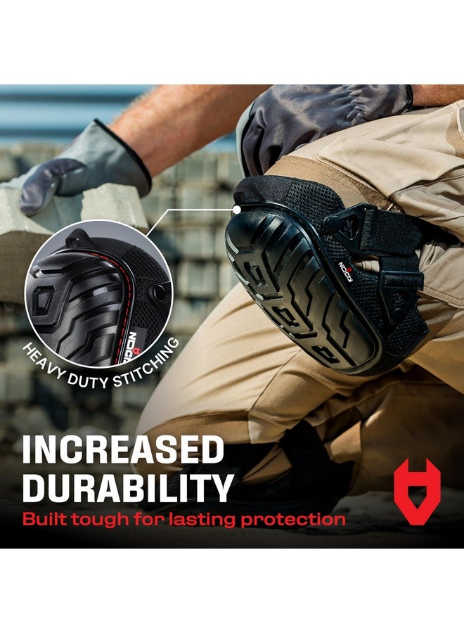 NoCry NoCry Professional Gardening Knee Pads for Women and Men with Extra Soft Foam & Gel Cushion - Heavy-Duty Cap, Adjustable Reinforced Straps and Easy-to-Use Slip Buckles - Perfect for Garden Work  - Image 4