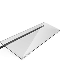 Arabest Acrylic Tilted Computer Keyboard Stand, for Ergonomic Typing, Keyboard Tray Stand, With Silicone Non Slip Shell, Transparent  - Image 1
