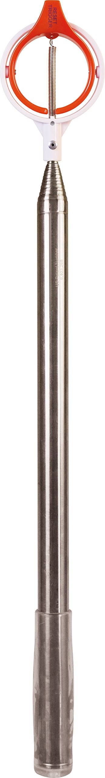 Search N Rescue MAX Hide Away Spring Loaded Golf Ball Retriever SilverOrangeWhite 18Feet