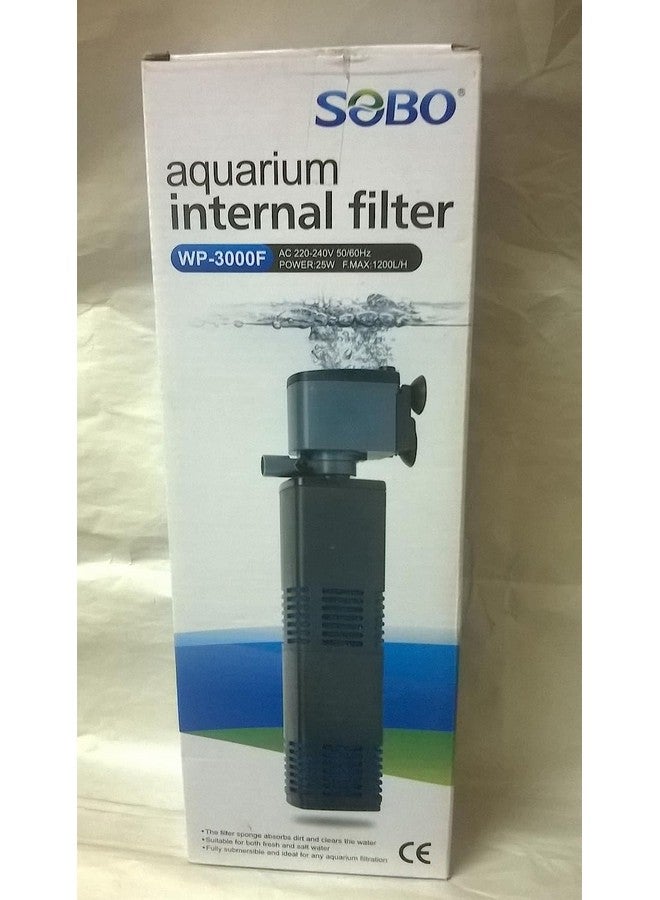 فلتر الأشعة فوق البنفسجية Wp 3000 F Aqua، أسود، عبوة من قطعة واحدة