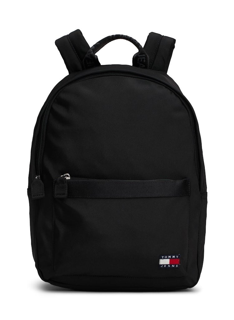 TOMMY JEANS - Women's Essential Daily Backpack - Polyester, Black - Image 1