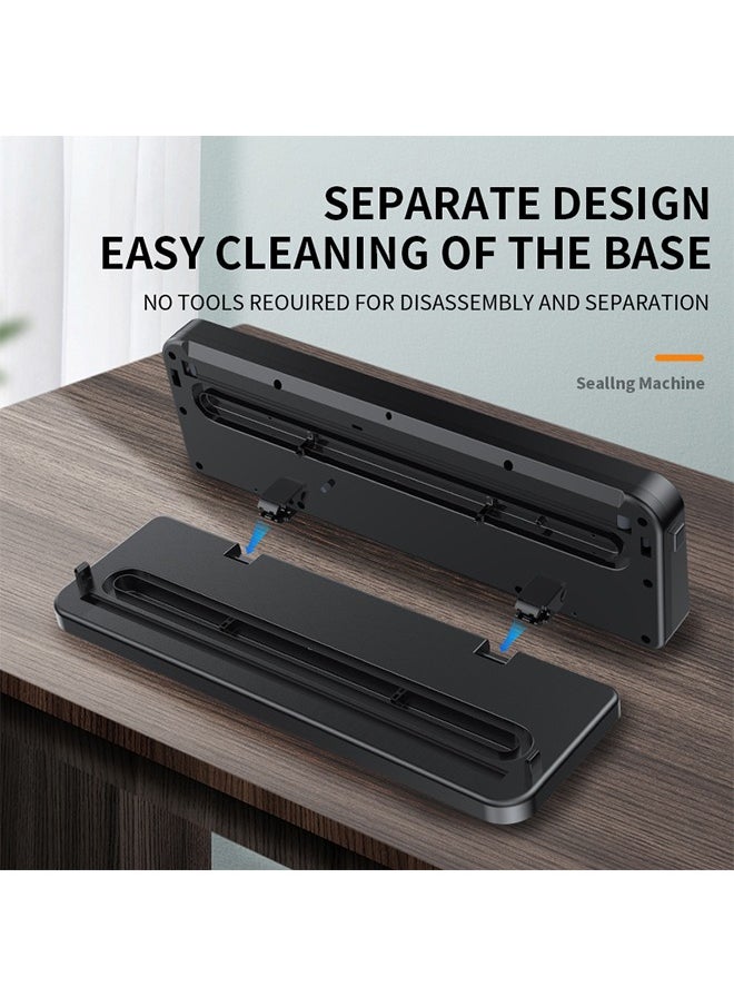 Joshberg Vacuum Sealer Machine,Fast-Compact/Multi-Functional Food Saver Vacuum Sealer Machine with 10 bags, High Powerful Vacuum Sealers for Food, Automatic Sealing & Dry & Moist Modes  - Image 5