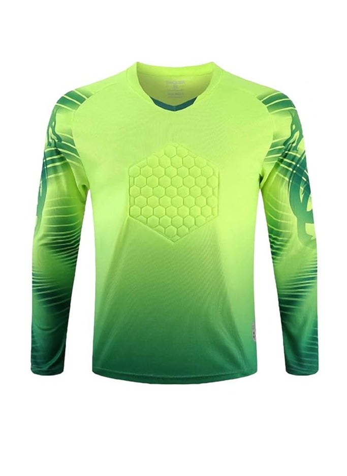 Spall - New Boys Men's Soccer Goalkeeper Jerseys Protector Set Children Football Goalkeeper Outdoor Goal Keeper UniformsSuit - Image 1