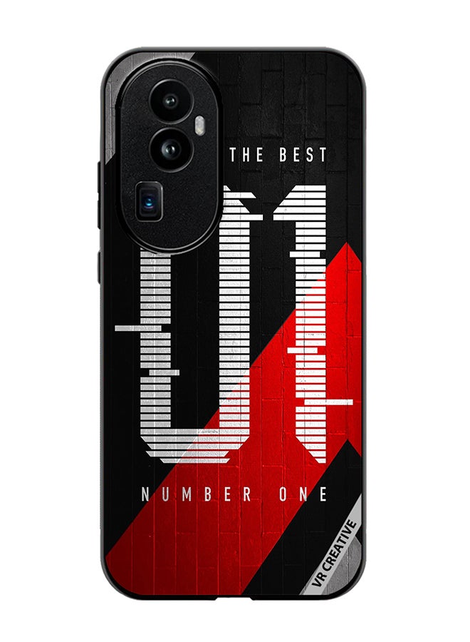 VR CREATIVE Protective Case Cover For Oppo Reno 10 Pro Plus Number One Design Multicolour - Image 1