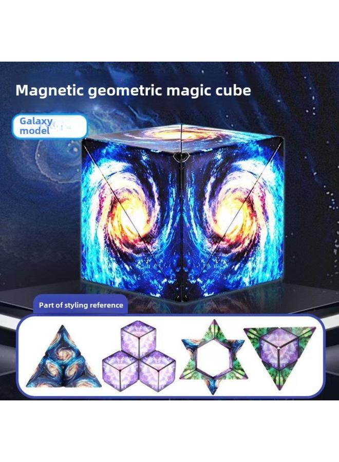 Children's Educational Toys Gift Three-dimensional Magic Cube Decompression Artifact 3d Unlimited Magic Cube Stall Stall