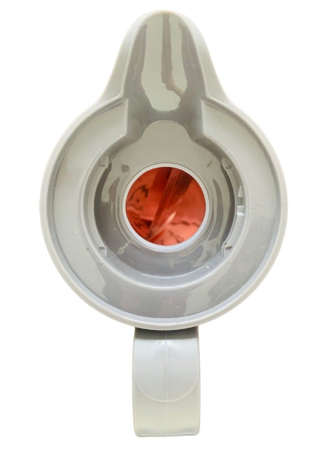 ALLKING Vacuum Flask - 1 L, Vacuum Jug Deep Grey, Keep Hot and Cold for Water, Coffee & Tea, Glass Inside - Image 2