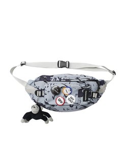 Men's and women's sports students' casual waist bag