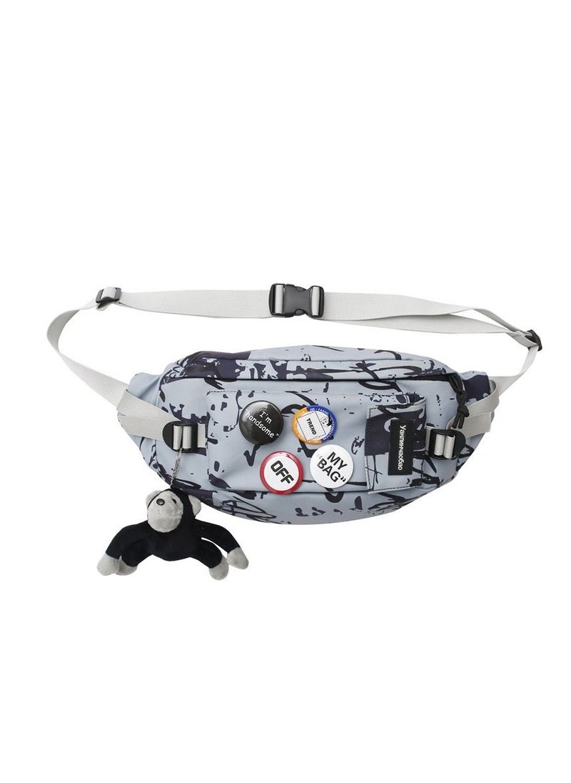 Generic - Men's and women's sports students' casual waist bag - Image 1