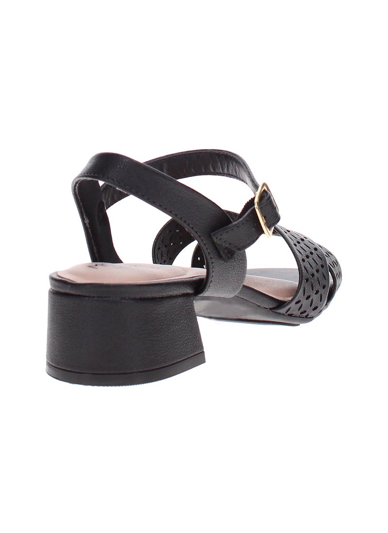 مودار صنادل موداري النسائية المسطحة مع حزام ظهر – مقاس آمن وملابس يومية خفيفة الوزن - Image 3