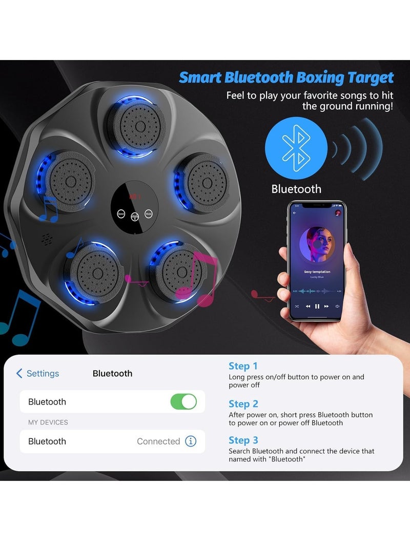 TRASSLE Music Boxing Machine with Gloves – Wall-Mounted Smart Bluetooth Boxing Trainer - Image 3