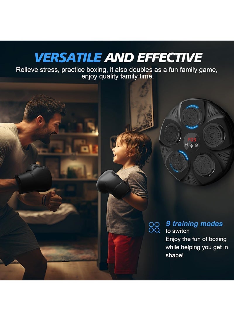 TRASSLE Music Boxing Machine with Gloves – Wall-Mounted Smart Bluetooth Boxing Trainer - Image 5
