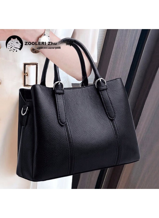 Zhuer Women's Handbag, Fashion Cowhide Tote Bag, Ladies' Purse, Qixi Valentine's Day Gift For Wife