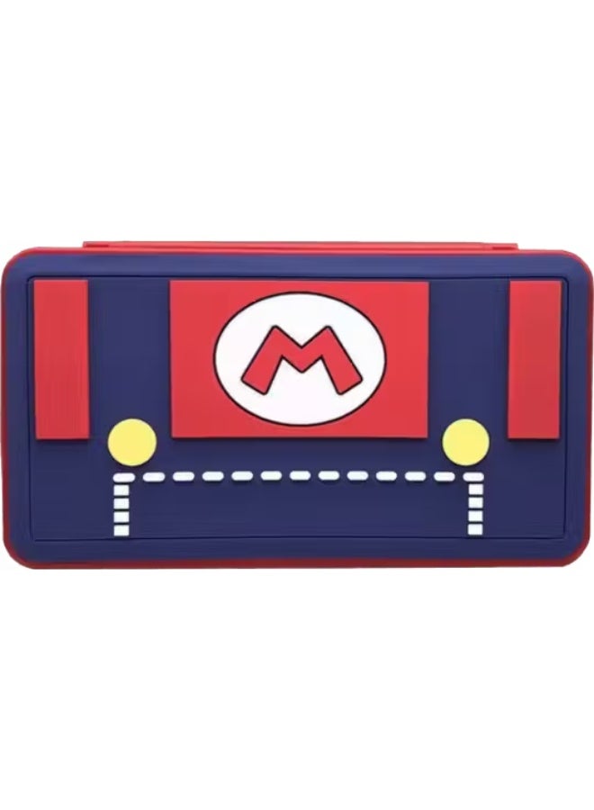 حافظة حاملة كروت ألعاب نينتندو سويتش على شكل بدلة ماريو - 24 خانة - Image 1