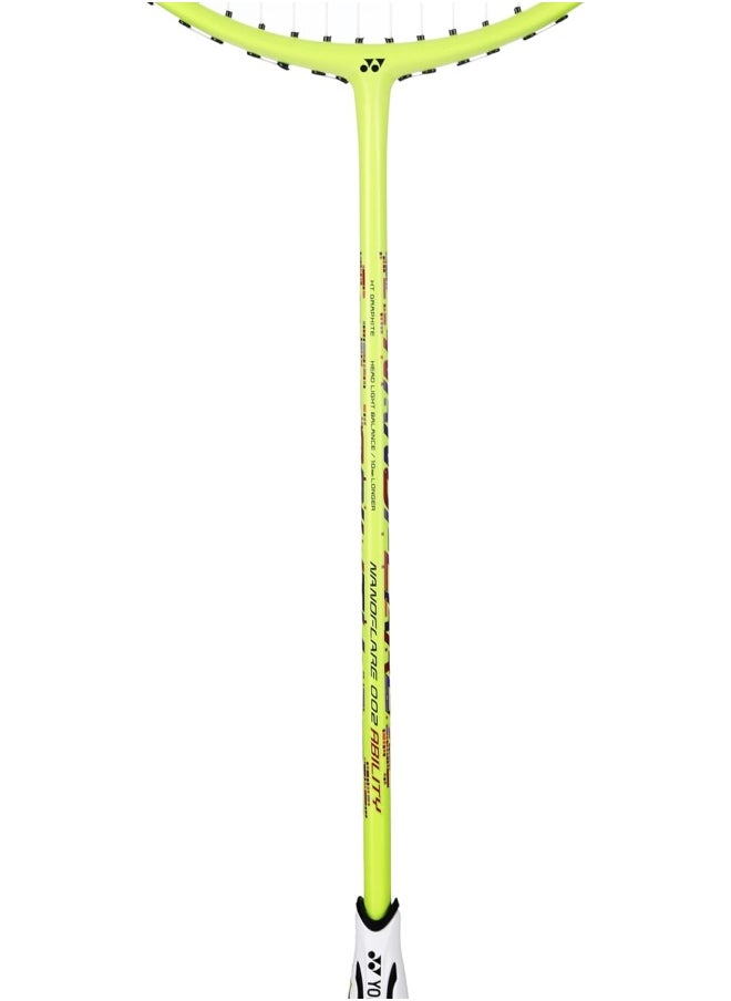 Yonex Nanoflare 002 Ability Lime -4U5  - Image 3