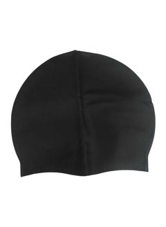 Generic Luxury soft silicone swimming cap to cover the ears for long hair with a comfortable 3D design for men and women multi-color  - Image 4
