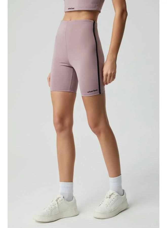 Urban Beat  PHARSA Women’s Soft-Touch Rosewood Shorts with Tape Trim. for Women | Best Price UAE
