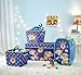 Idea Nuova Paw Patrol 4Piece Kids Storage Set with PopUp Hamper Collapsible Toy Trunk 2 Nestable Bins Bedroom Playroom Organizer - Image 2