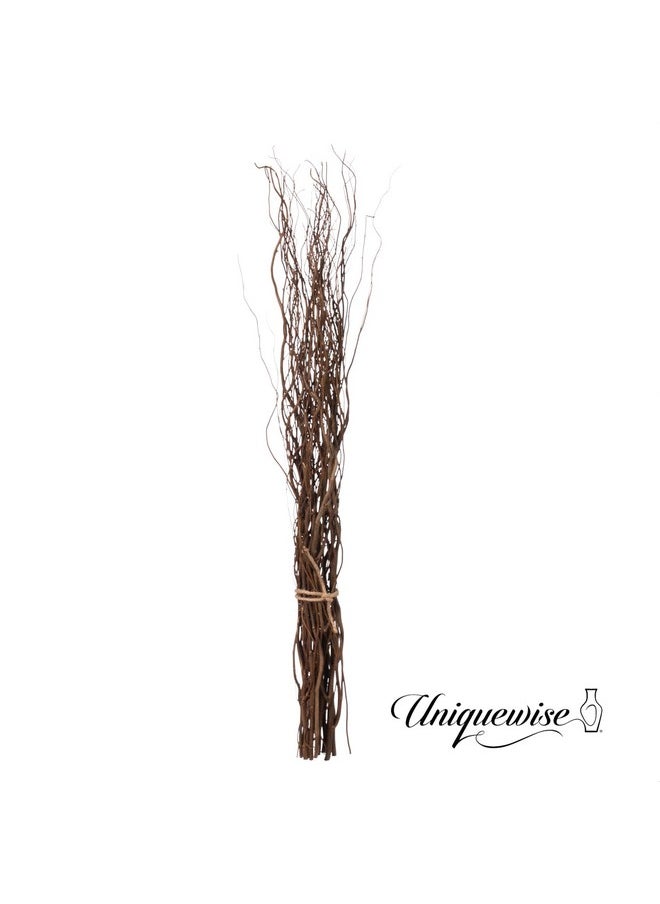 Uniquewise Uniquewise Natural Decorative Dry Branches Authentic Willow Sticks for Home Decoration and Wedding Craft, 37 inch  - Image 1
