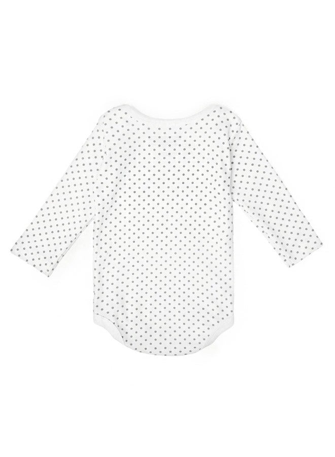 موش طقم ملابس داخلية من الخيزران فائق النعومة للجنسين من موش للأطفال حديثي الولادة/الأطفال، عبوة من قطعتين (0-3 أشهر، ليلي ونهاري) - Image 5