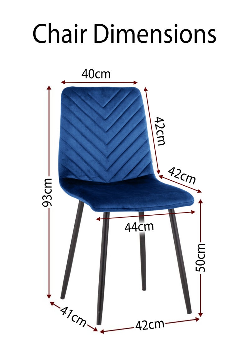 DBLEW - Set Of 4 Pcs Modern Velvet Dining Chair with V-Stitch Curved Backrest Upholstered L-Shaped Seat with Foam Padding, Metal Legs & X-Frame Support Side Chair Lounge Chair Multifunctional Accent Chair for Dining Room, Living Room, Bedroom, Hotel Lobby, Reception, Hallway, Makeup Vanity, Office Comfortable & Stylish Seating Light Grey - Image 1