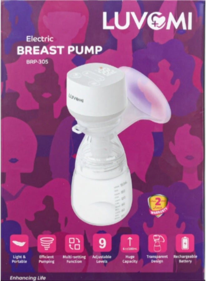 LUVOMI ELECTRIC BREAST PUMP BRP 305
