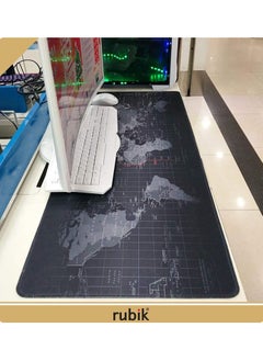 Anti-Skid Mousepad Extended Super Large World Map Keyboard Mouse Pad (40x90cm, Black) - pzsku/Z743A5F0BCB5C24DF3C9EZ/45/_/1653565904/1842e635-faa9-47fa-a424-b1a1d29ef375