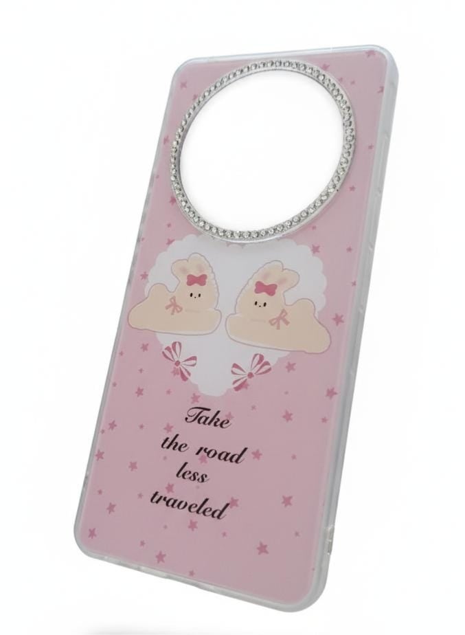 غطاء فاخر بتصميم سحابة الحلوى لهاتف Honor X9c - Image 3