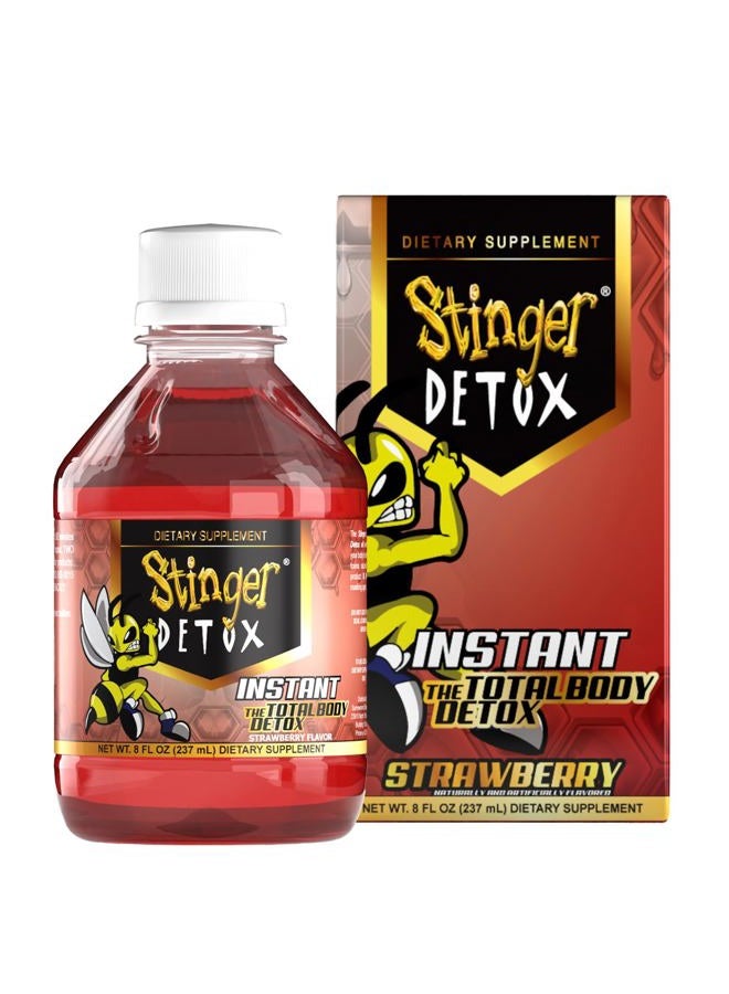 Stinger Detox Instant Detox Regular Strength Drink - Strawberry Flavor - 8 FL OZ - Image 1