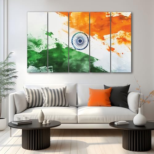 The Castle Decor Indian art painting with frame 5 Big Size (27x48) Wall Art for living room,Bedroom,Drawing room,Hotels-Digital Painting - Image 3