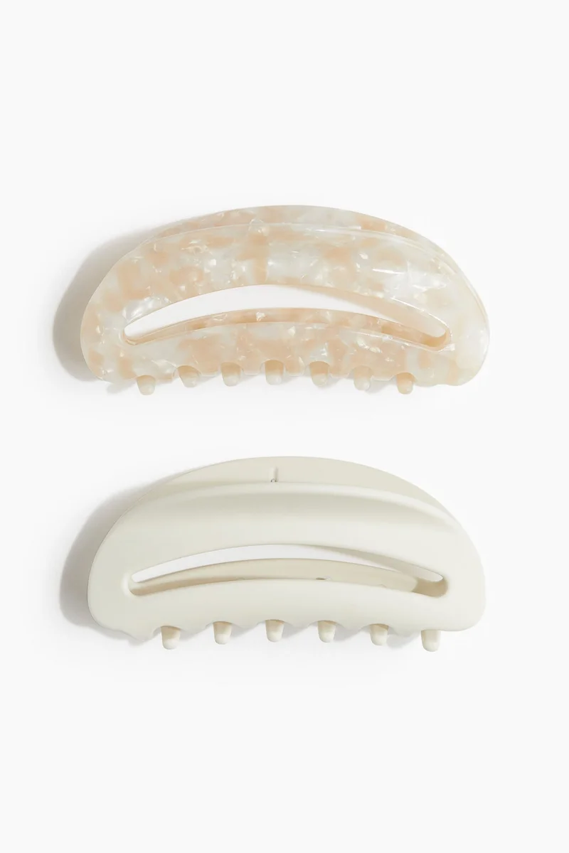 H&M 2-pack hair claws