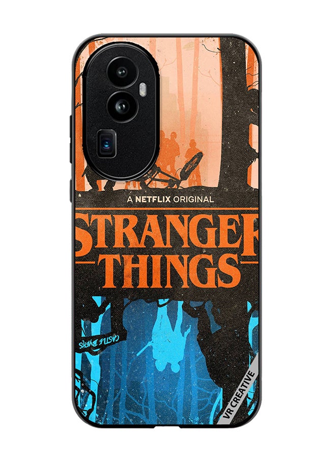 VR CREATIVE Protective Case Cover For Oppo Reno 10 Pro Plus Stranger Things Design Multicolour - Image 1