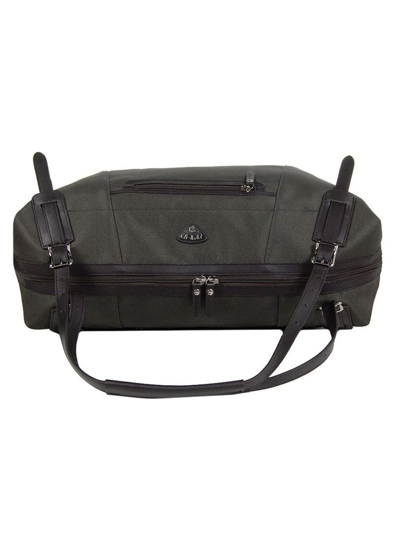 Jump Cassis Shoulder Duffel Travel Bag Khaki  - Image 4