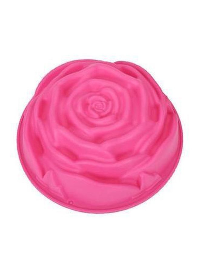 NIBEMINENT Flower Fondant Cake Decorating Mould Red 23.5x8.5centimeter - Image 1