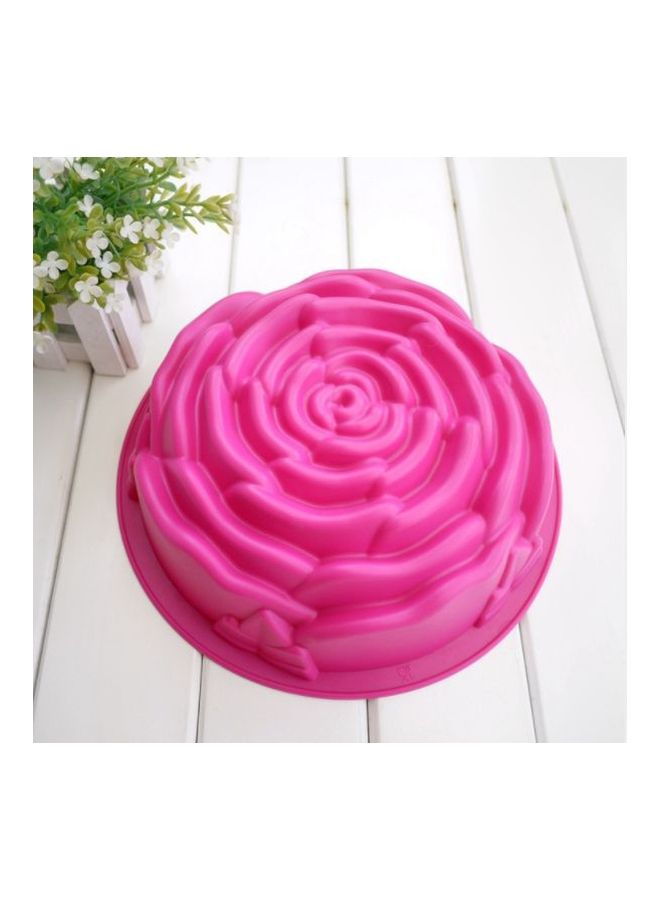 NIBEMINENT Flower Fondant Cake Decorating Mould Red 23.5x8.5centimeter - Image 2