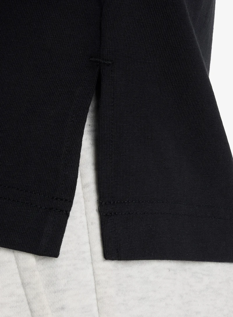 New Balance  Watercolor Yellow Boxy T-Shirt for Women | Best Price UAE