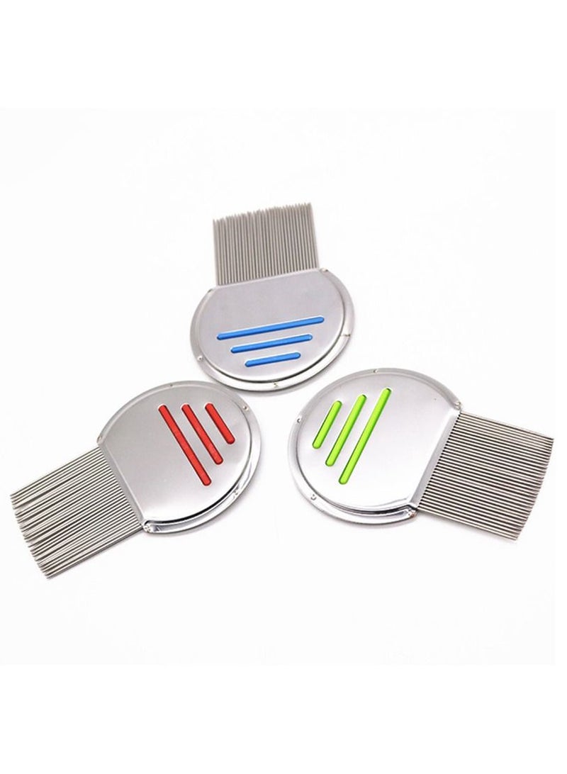 Stainless Steel Lice Comb Kids Hair Rid Head-lice Nit Free Brush Terminator - Image 5