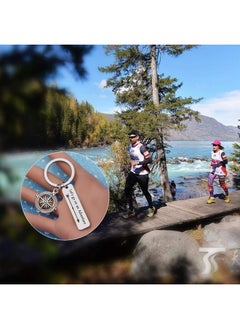 Oubaka Oubaka Let's Go On an Adventure Camper Keychain Traveling Jewelry Keychain Gift Travel Keychain Adventure Keychain Gift for Men Women Teenager(2 Pack)  - Image 5