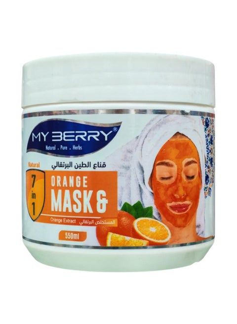 Orange Clay Face Mask 550 ml