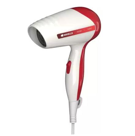 Havells Hd1901 Hair Dryer (1200 W, White & Red) - 1200 Watts - Image 1