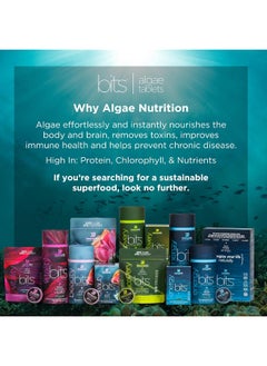 ENERGYBITS ENERGYBITS BEAUTYbits Pure Spirulina Tablets - Bag of 1,000 Tablets  - Image 2