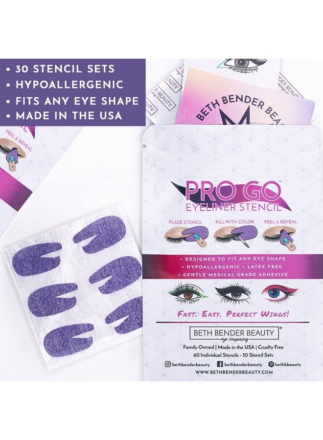 Beth Bender Beauty Pro Go Eyeliner Stencil | Cat Eyeliner Stencil | Made in USA | Cruelty Free & Vegan (Pro Go) - Image 4